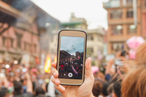 Manifestation de locataires