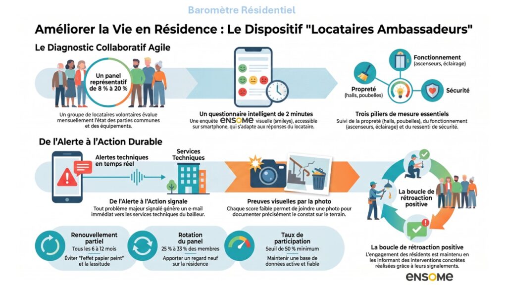 Infographie baromètre résidentiel